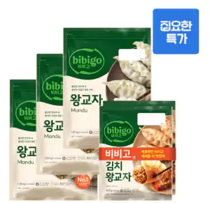 비비고 왕교자 1.05kg*3개+김치 420g*2개