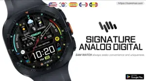 SamWatch Signature AD 워치페이스