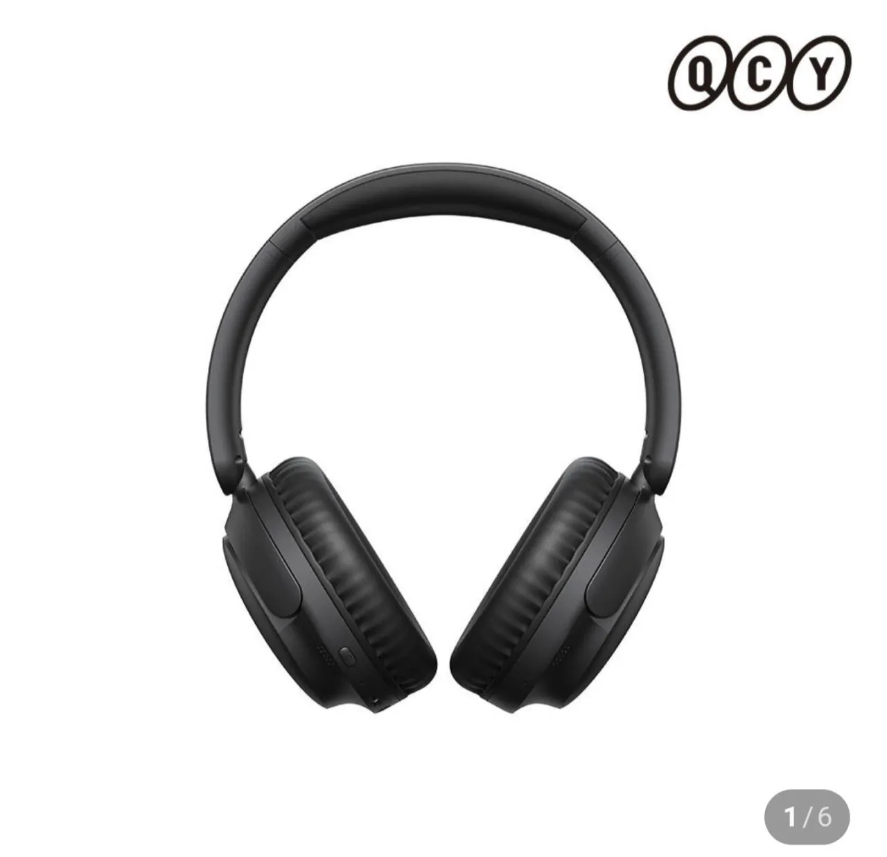QCY BARAM BT6 무선 헤드셋 초경량 블루투스 헤드폰 ENC노이즈캔슬링 AUX 지원