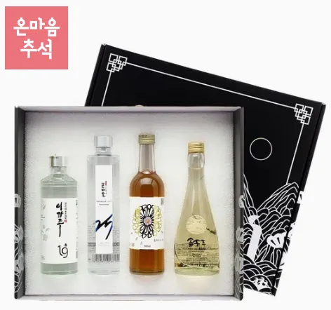 청와대선정4종세트, 살맛나네, 생백세주 전통주모음