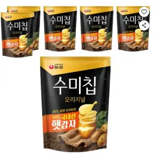 수미칩 오리지널, 85g, 6개