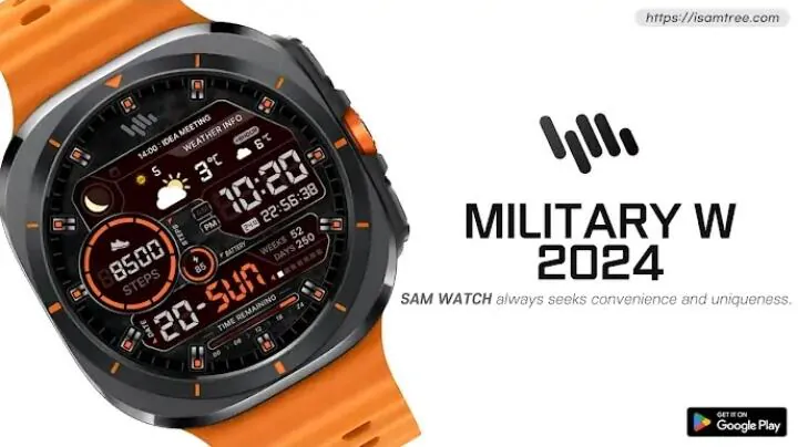 SamWatch 밀리터리 워치페이스