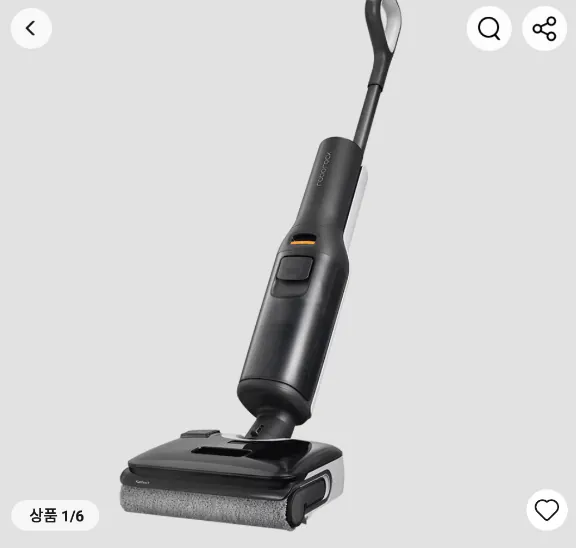 로보락 F25 무선 진공 물걸레 청소기 삼카Visa
